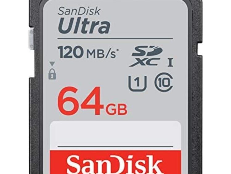 SANDISK 64 GB CAMERA MEMORY CARD